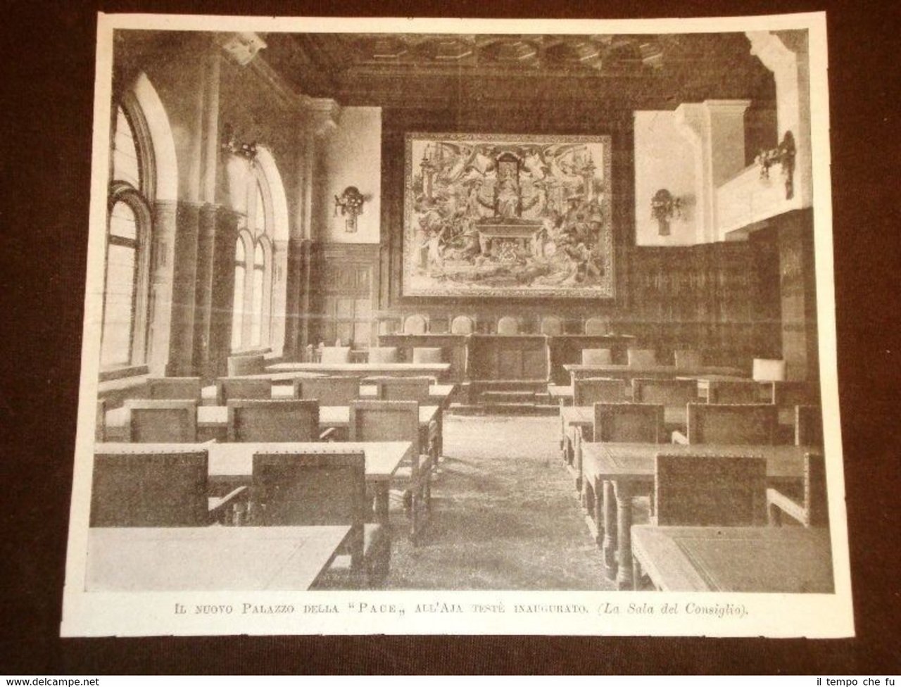 La Sala del Consiglio Nuovo Palazzo della Pace Aia Den …