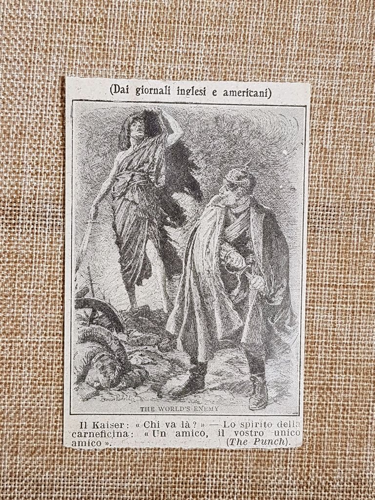 La satira nel 1914 Il Kaiser di Germania The Punch …