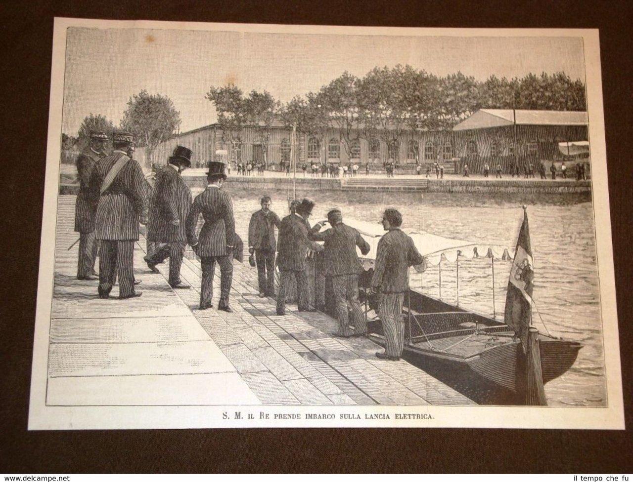 La Spezia nel 1889 Varo dell'incorciatore torpediniera Confienza Re Umberto … | Immagine principale