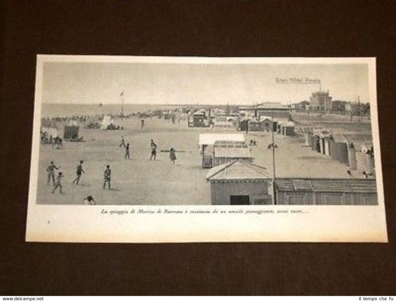 La spiaggia di Marina di Ravenna