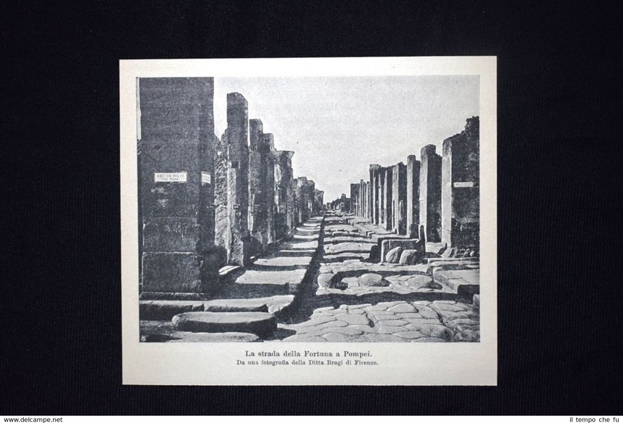 La strada della fortuna a Pompei | Immagine principale