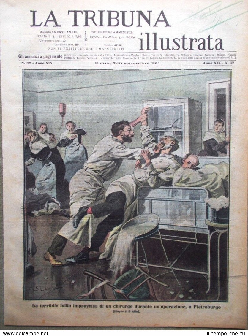 La Tribuna Illustrata 10 Settembre 1911 Astra Volta Camnago Umbria … | Immagine principale