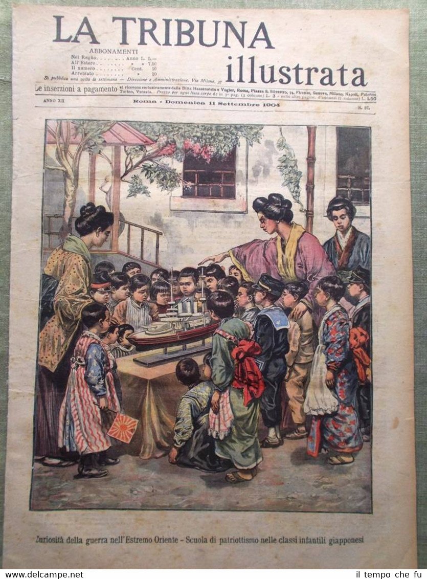 La Tribuna Illustrata 11 Settembre 1904 Hans Racconigi Bucci Macedonia …