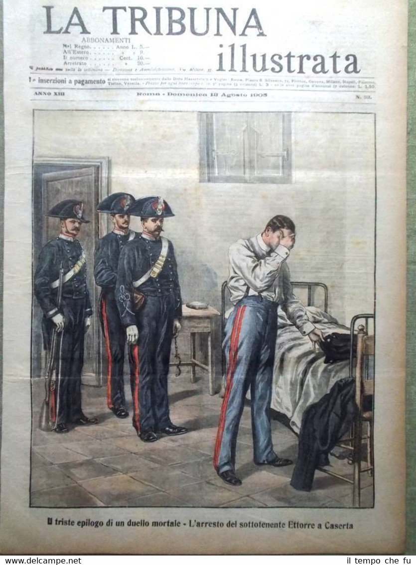 La Tribuna Illustrata 13 Agosto 1905 Spedizione Peary Tesoro Armada …