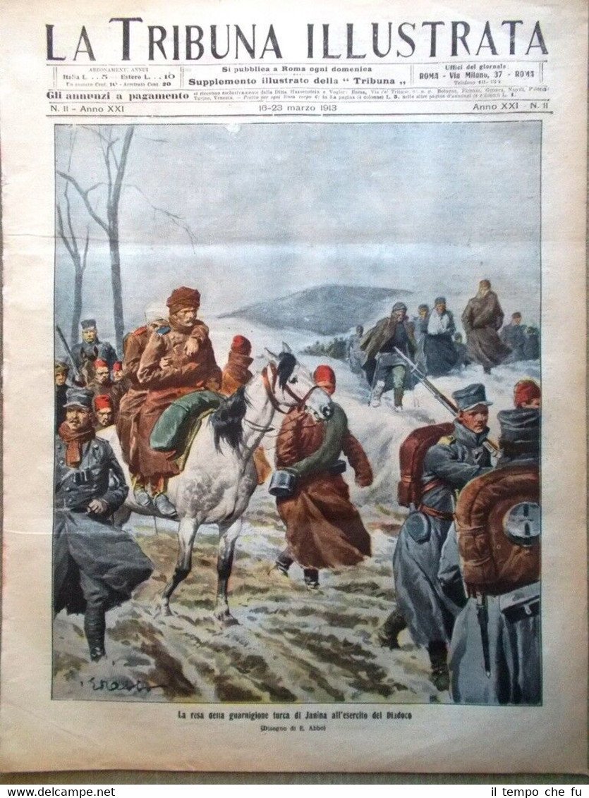 La Tribuna Illustrata 16 Marzo 1913 Quaresima a Parigi Dinastia …