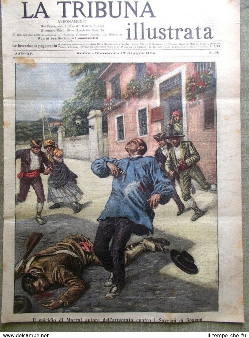 La Tribuna Illustrata 17 Giugno 1906 Divino Amore Dumas Brindisi …