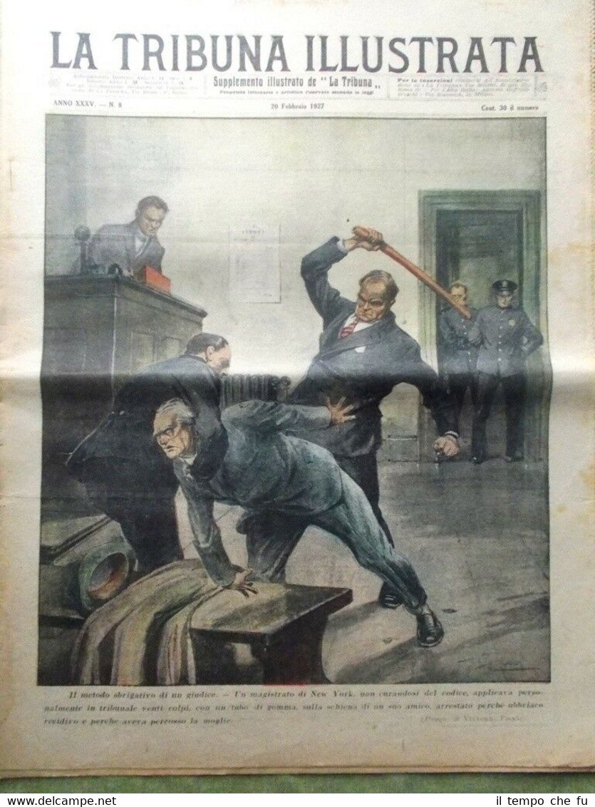 La Tribuna Illustrata 20 Febbraio 1927 Milizia Nazionale Confini Beethoven …