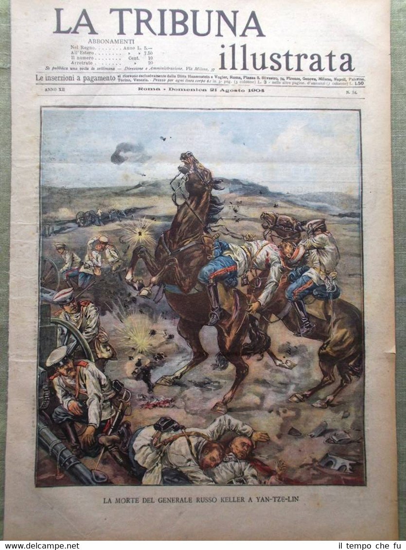 La Tribuna Illustrata 21 Agosto 1904 Keller Leonardi Scavi di …