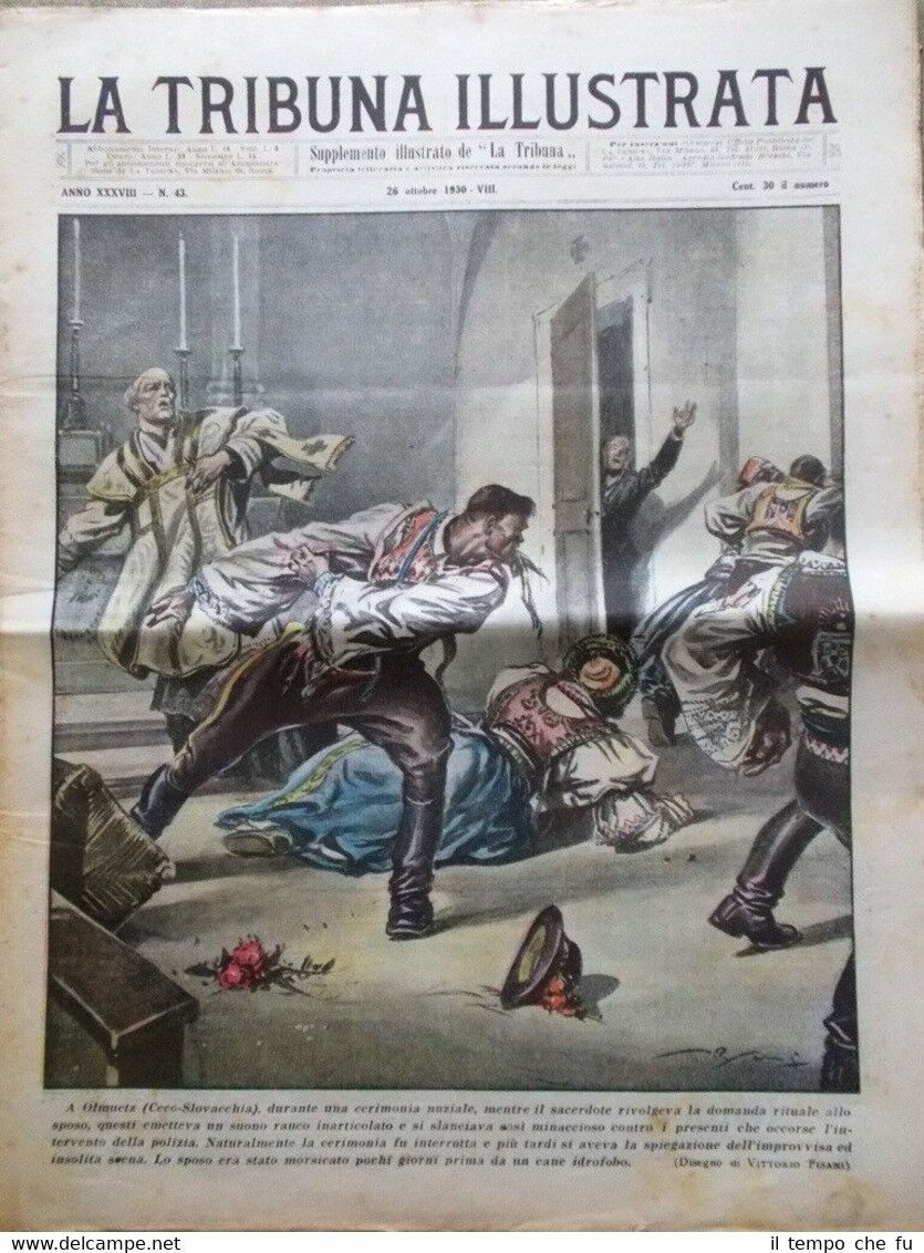 La Tribuna Illustrata 26 Ottobre 1930 Hodges Giovanna di Savoia … | Immagine principale