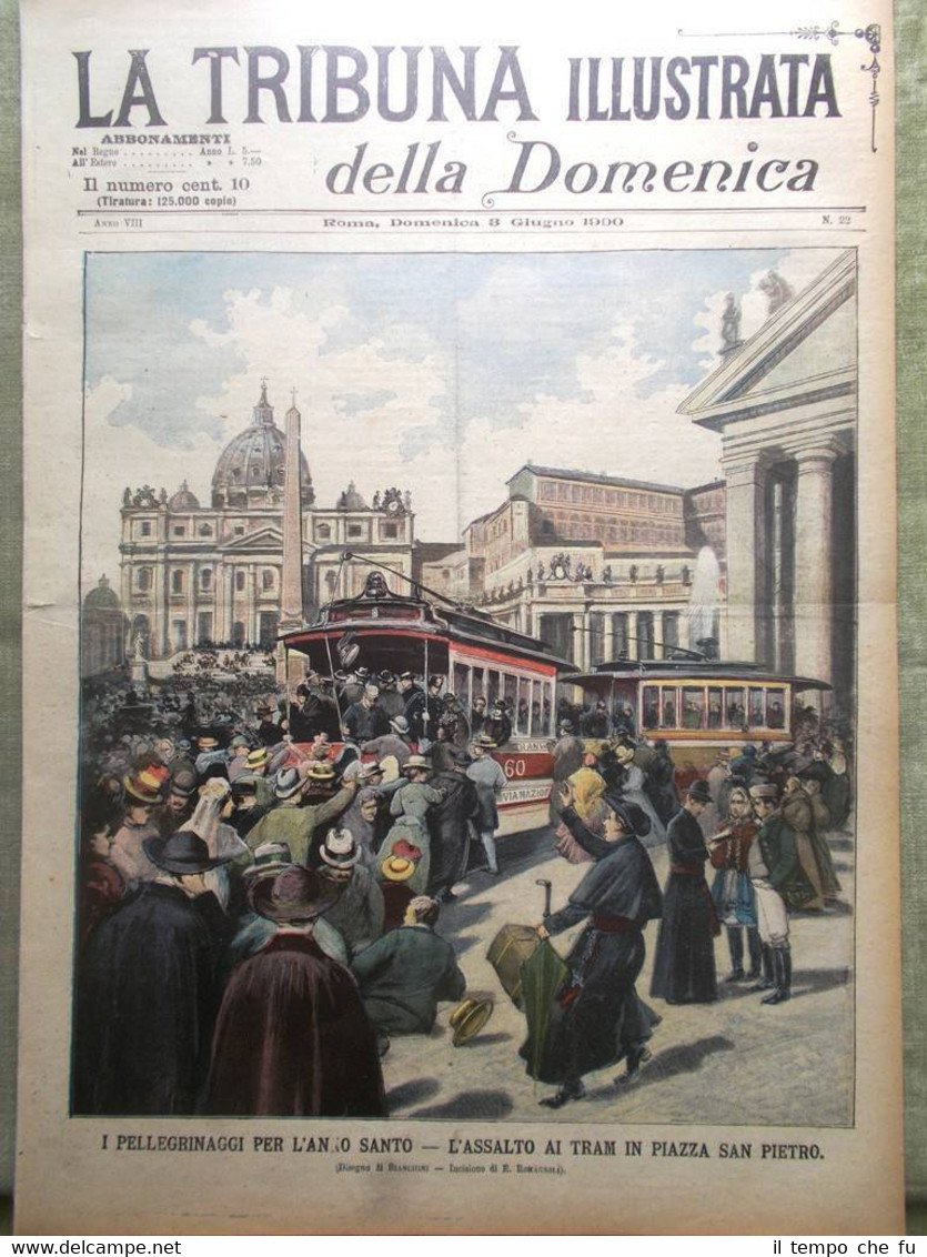 La Tribuna Illustrata 3 Giugno 1900 Esposizione Parigi Anno Santo …