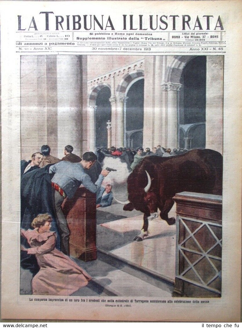 La Tribuna Illustrata 30 Novembre 1913 Mayor Camera Baviera Zarevic …