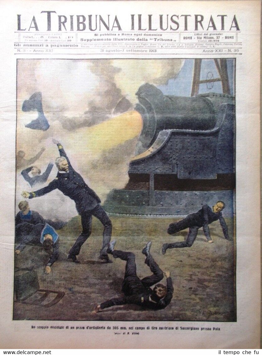 La Tribuna Illustrata 31 Agosto 1913 Morte Cody Senna Centenario …