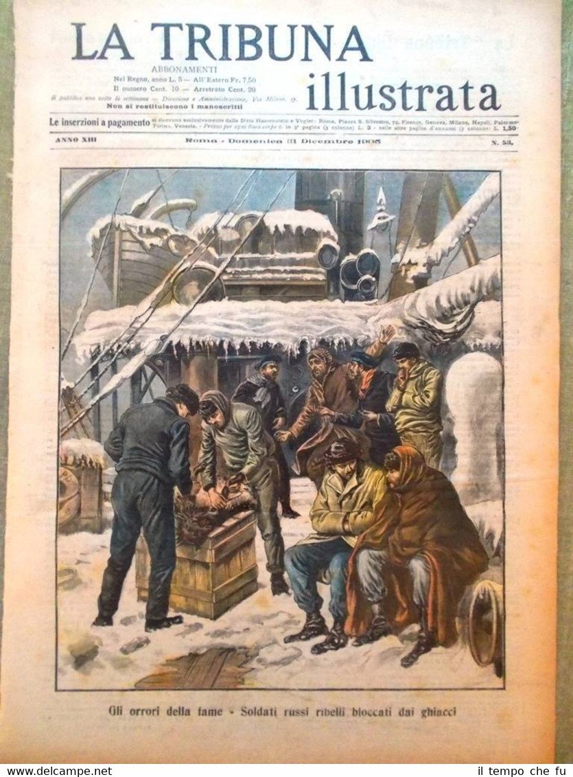 La Tribuna Illustrata 31 Dicembre 1905 Manicomio Padova Fotografie Fantasmi …