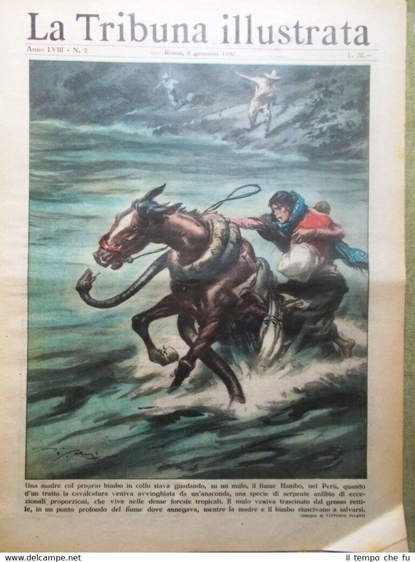 La Tribuna Illustrata 8 Gennaio 1950 Re Magi Basket Fotografia …