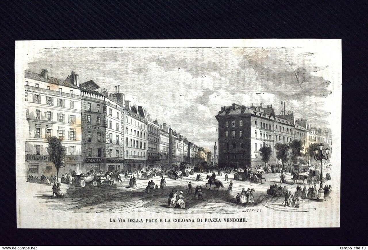 La via della pace e la colonna di Piazza Vendome, …