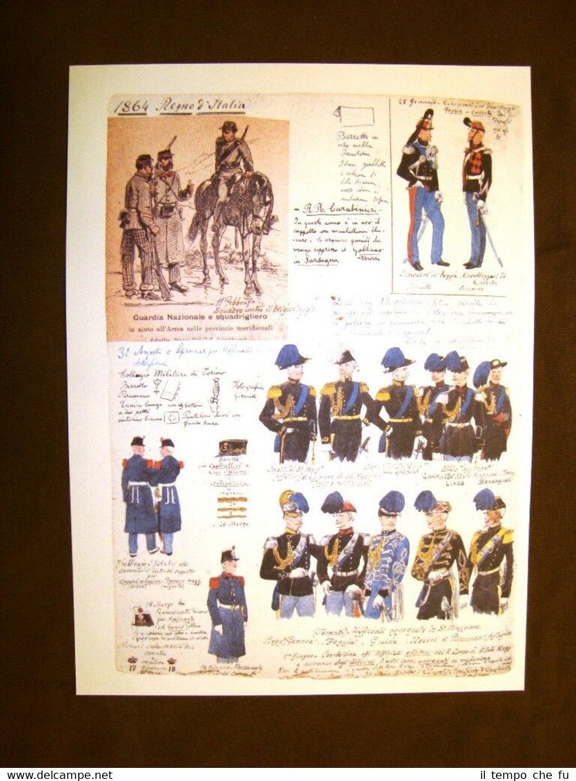 Lancieri di Foggia Regio Esercito Italiano Quinto Cenni Uniformologia Tav. …