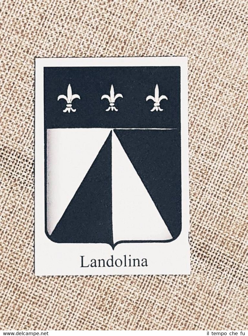 Landolina Famiglia nobile Stemma Annuario della nobiltà e Giornale araldico