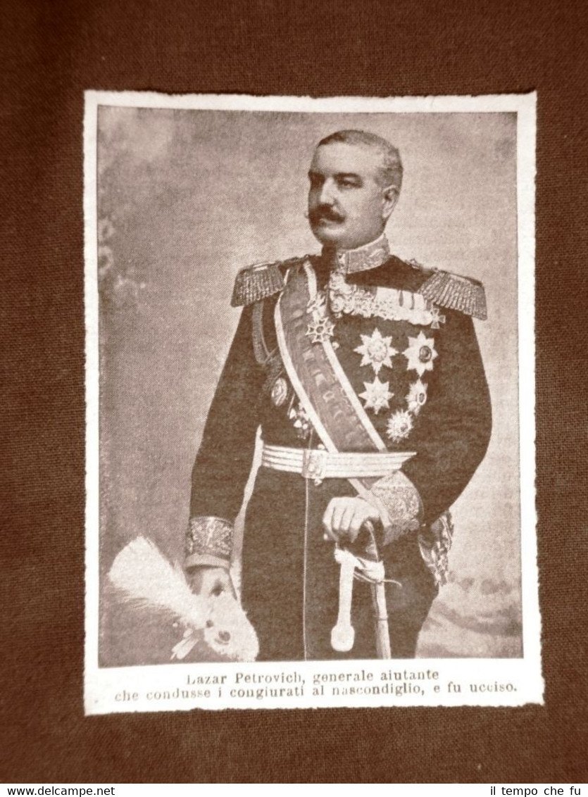 Lazar Petrovich Generale di Serbia, ucciso | Immagine principale