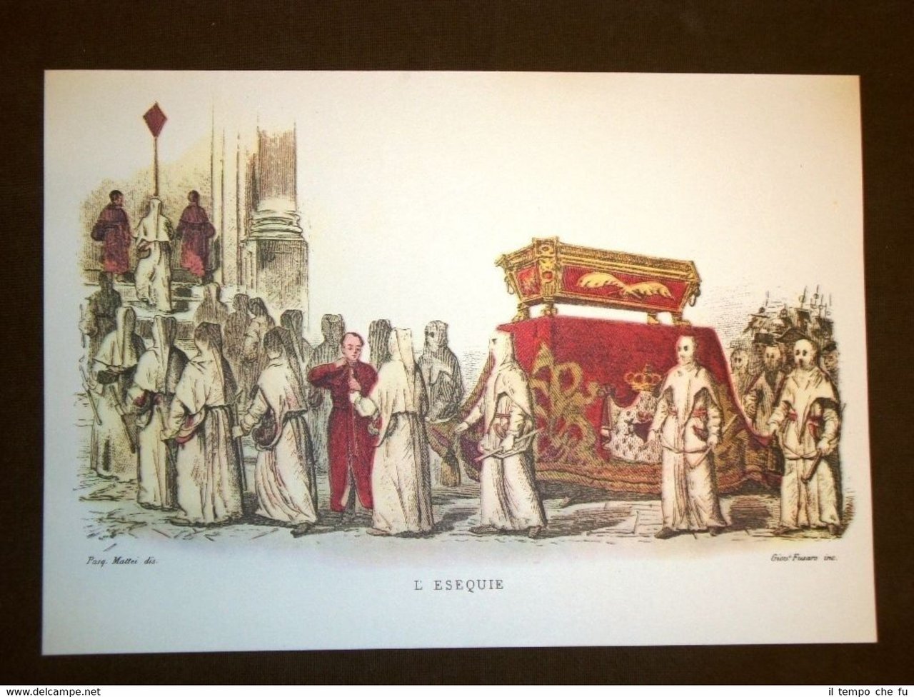 Le esequie o funerale Usi e costumi di Napoli Francesco …