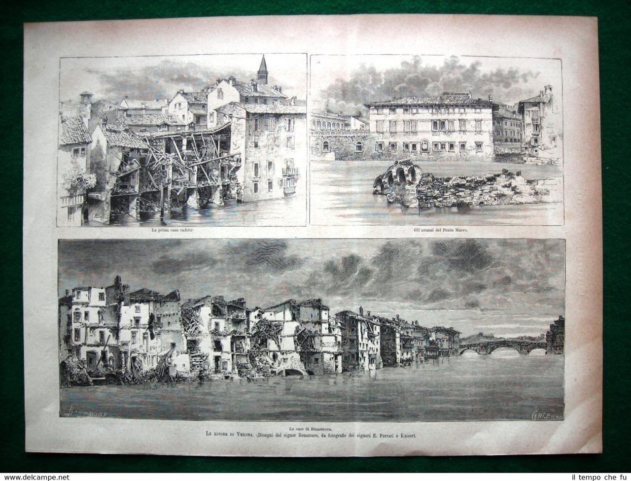 Le Rovine di Verona nel 1882 - La prima casa …