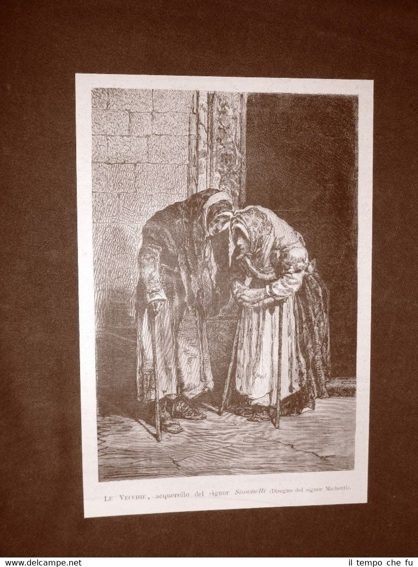 Le vecchie Acquerello di Simonetti del 1876 | Immagine principale