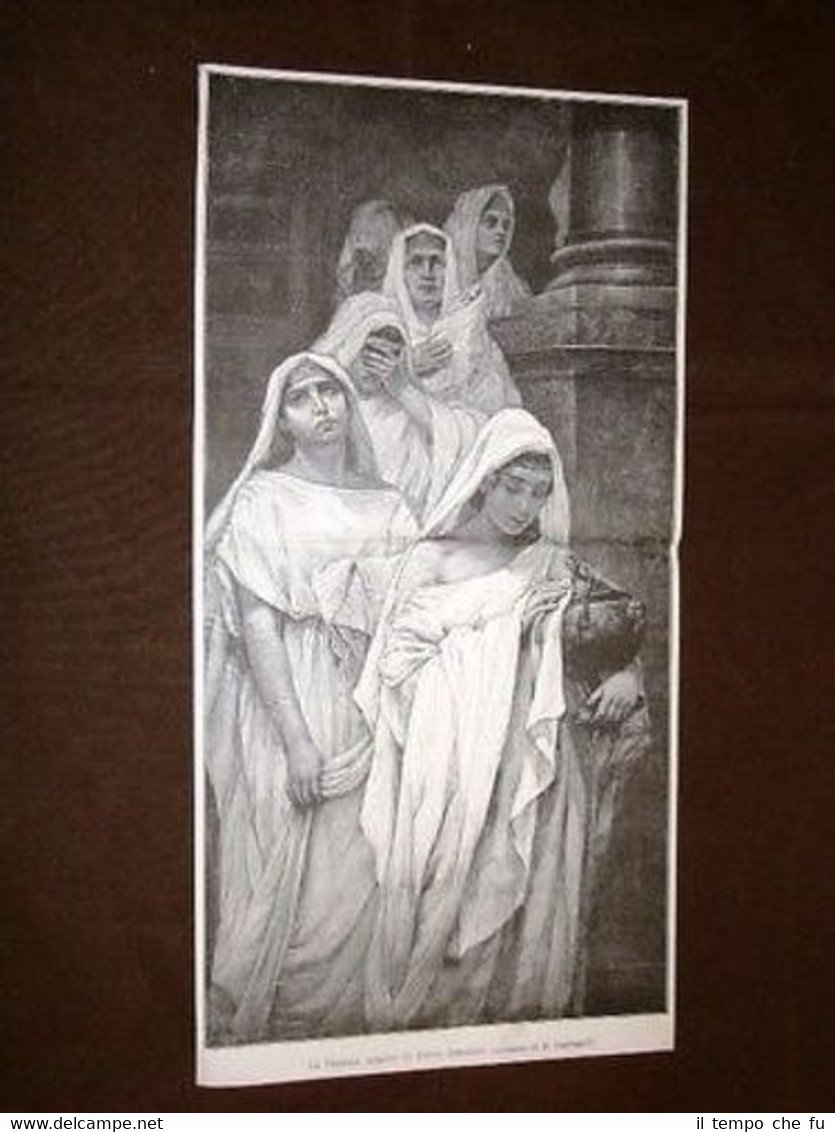 Le Vestali Quadro di Pietro Anastasio