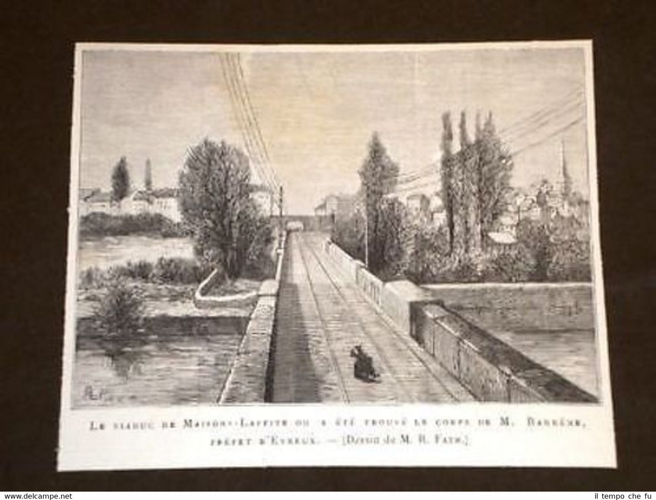 Le Viaduc de Maison - Laffite ou a été trouvé …