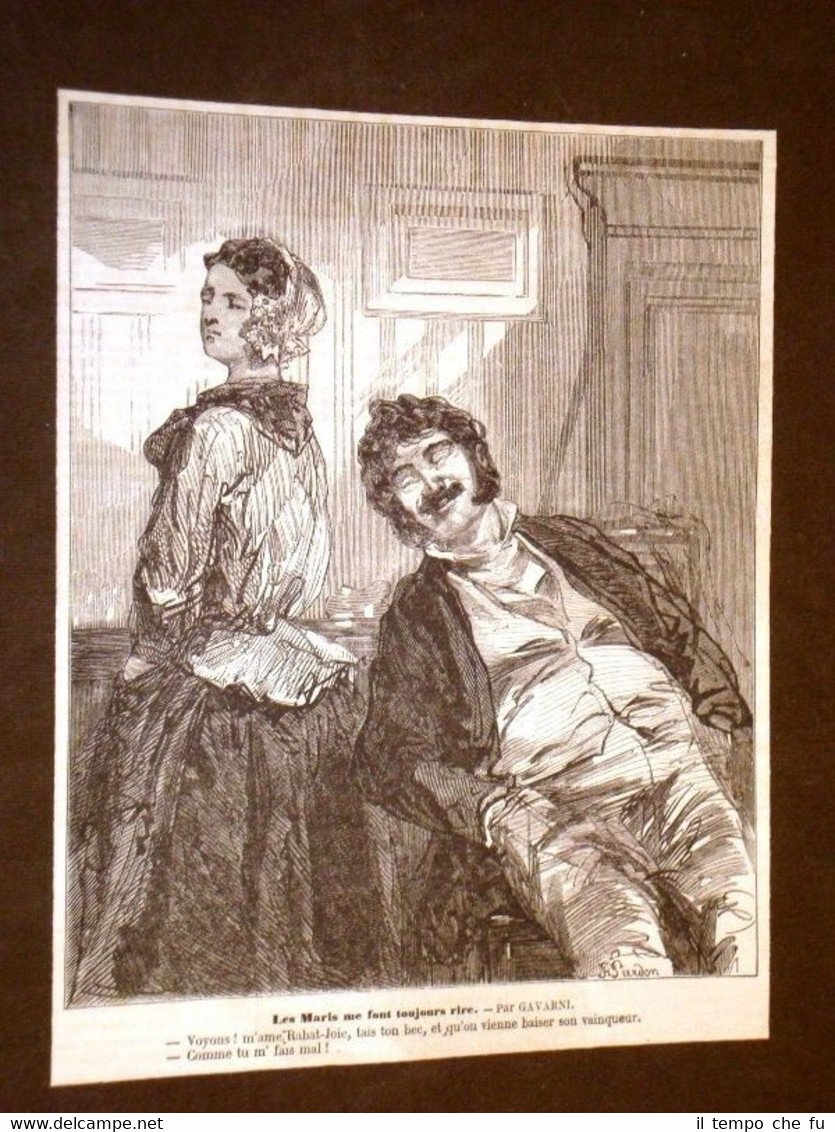 Les Maris me font tojours rire - Gavarni
