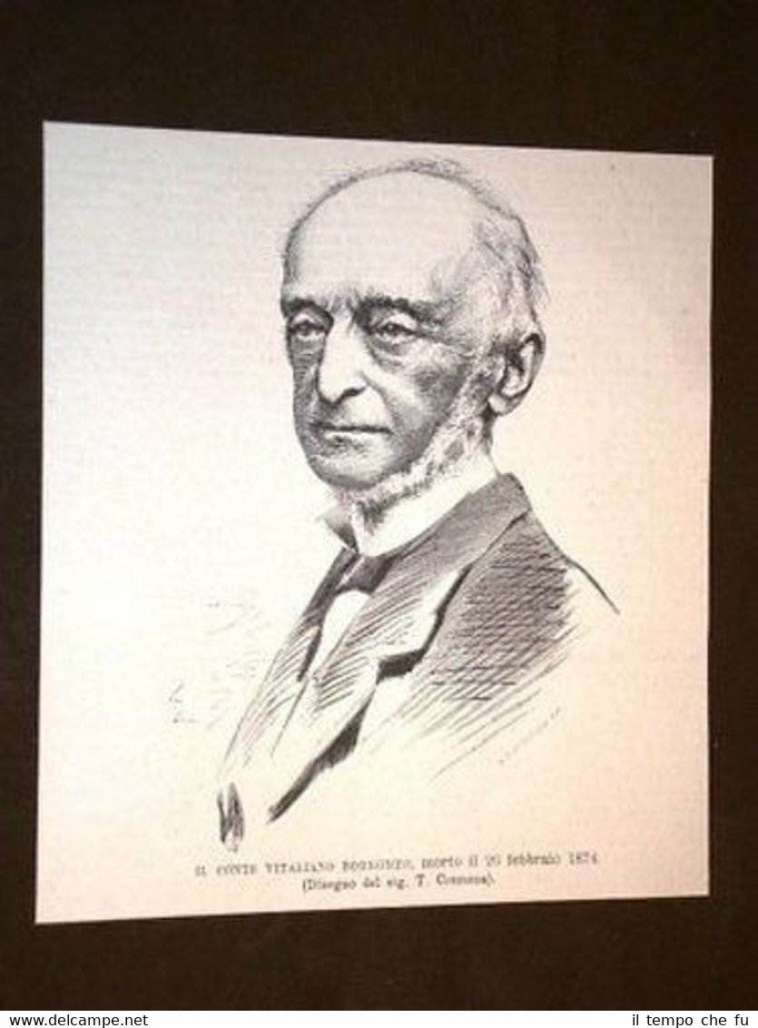 Letterato e Intellettuale Conte Vitaliano VIII Borromeo | Immagine principale