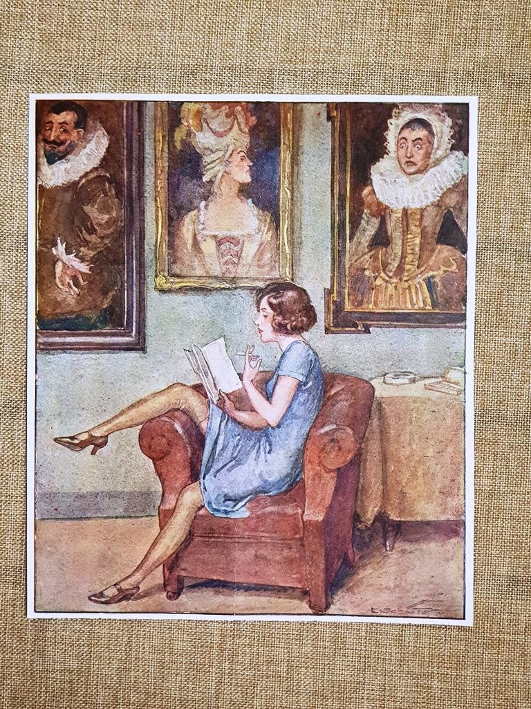 Lettrice Composizione di Autore ignoto e da identificare Stampa del …