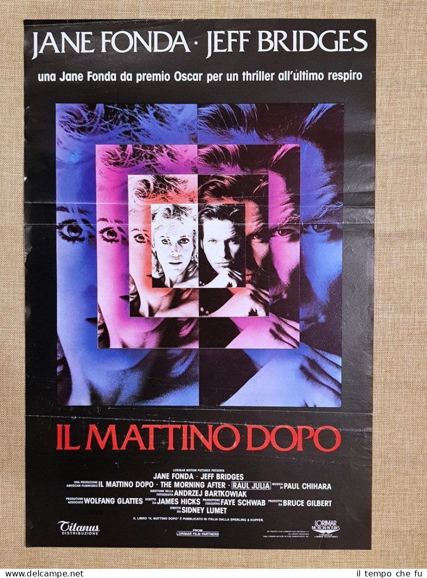 Locandina cinema originale del 1986 Film Il mattino dopo Regia … | Immagine principale