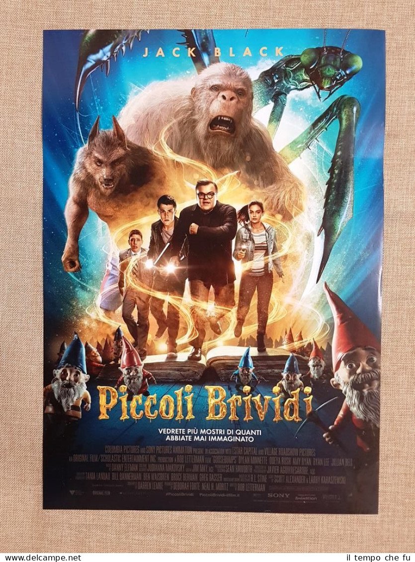 Locandina cinema originale del 2015 Film Piccoli brividi (1) Regia …