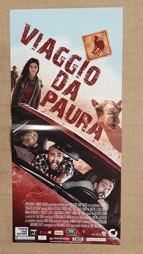 Locandina cinema originale del 2016 Film Viaggio da paura Regia …