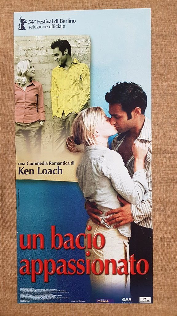 Locandina cinematografica originale 2005 Film Un bacio appassionato Regia Loach