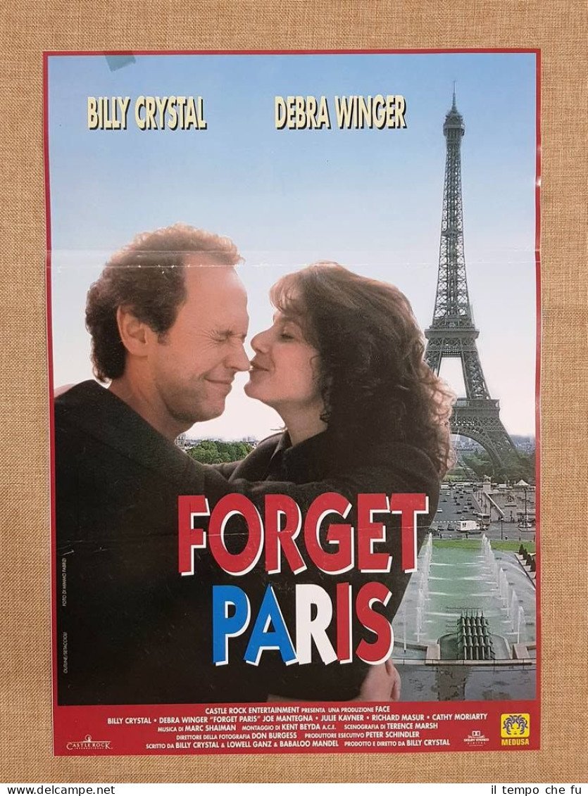 Locandina cinematografica originale del 1995 Film Forget Paris Regia B. … | Immagine principale