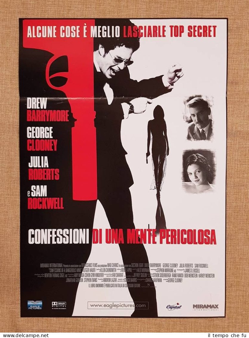 Locandina originale 2003 Film Confessioni di una mente pericolosa George … | Immagine principale