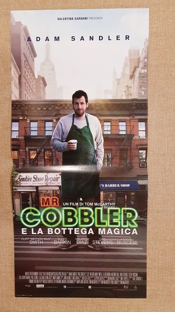 Locandina originale del 2014 Film Mr Cobbler e la bottega …