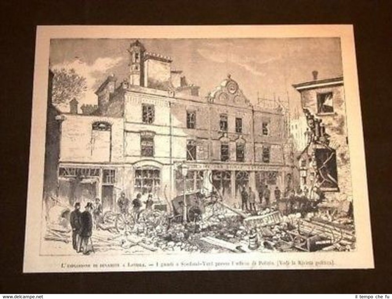 Londra Esplosione a Scotland Yard Ufficio di Polizia