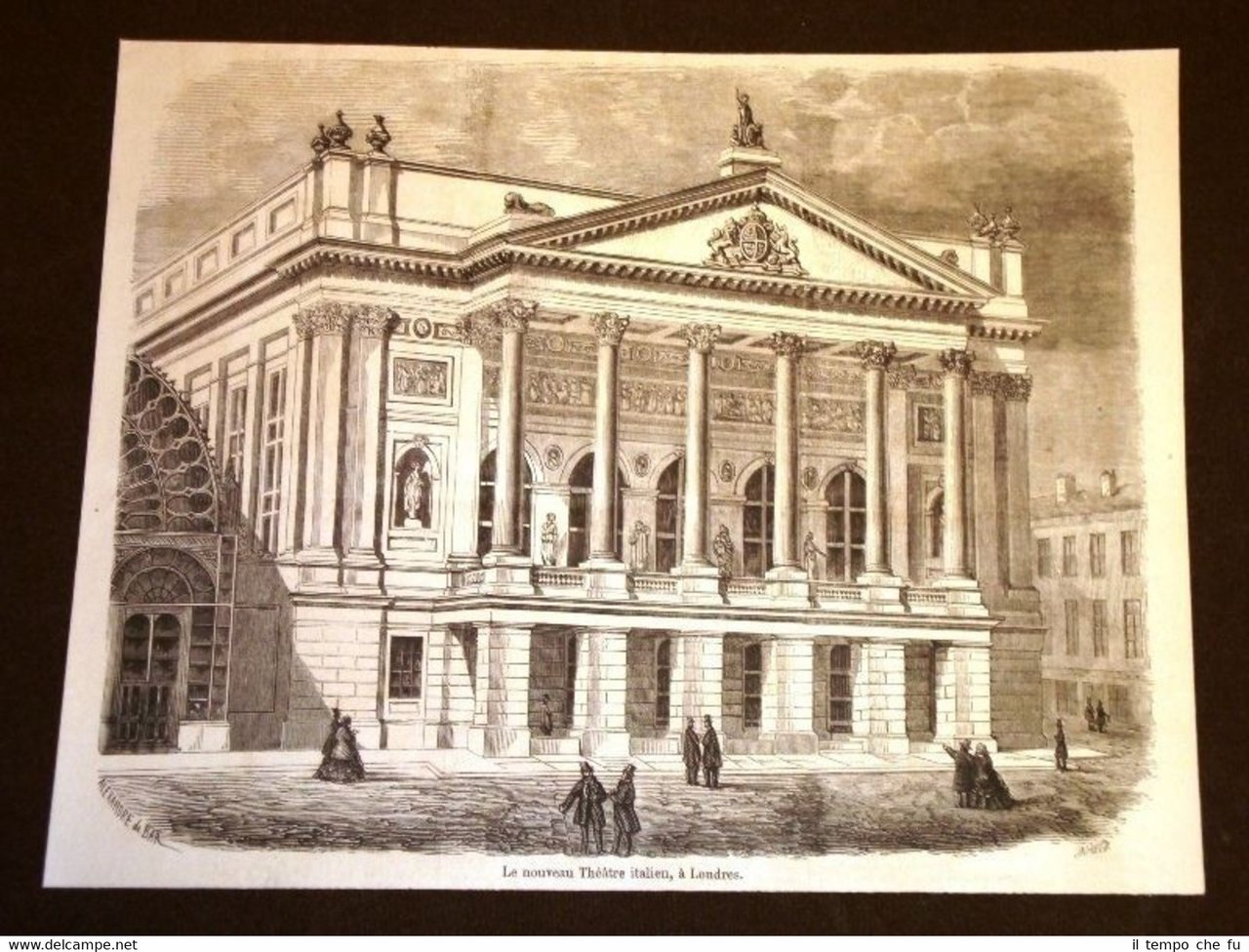 Londra nel 1858 Il nuovo Teatro italiano
