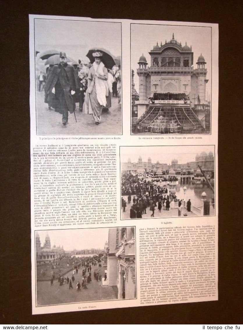 Londra nel 1908 Esposizione della Royal Academy Principe e Principessa …