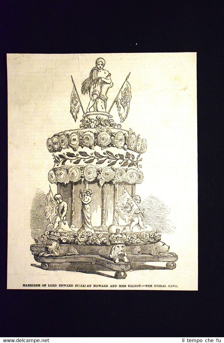 Lord Edward Fitzalan Howard e Miss Talbot - La torta …