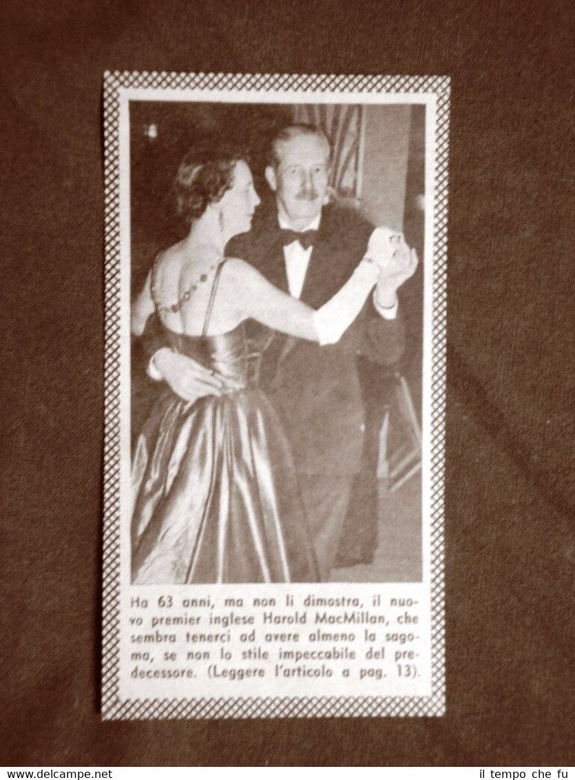 Lord Maurice Harold Macmillan nel 1957 I° Conte di Stockton