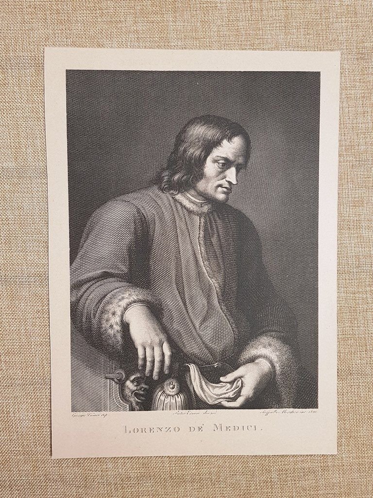 Lorenzo de' Medici 1449 - 1492 Signore Firenze Congiura Pazzi …