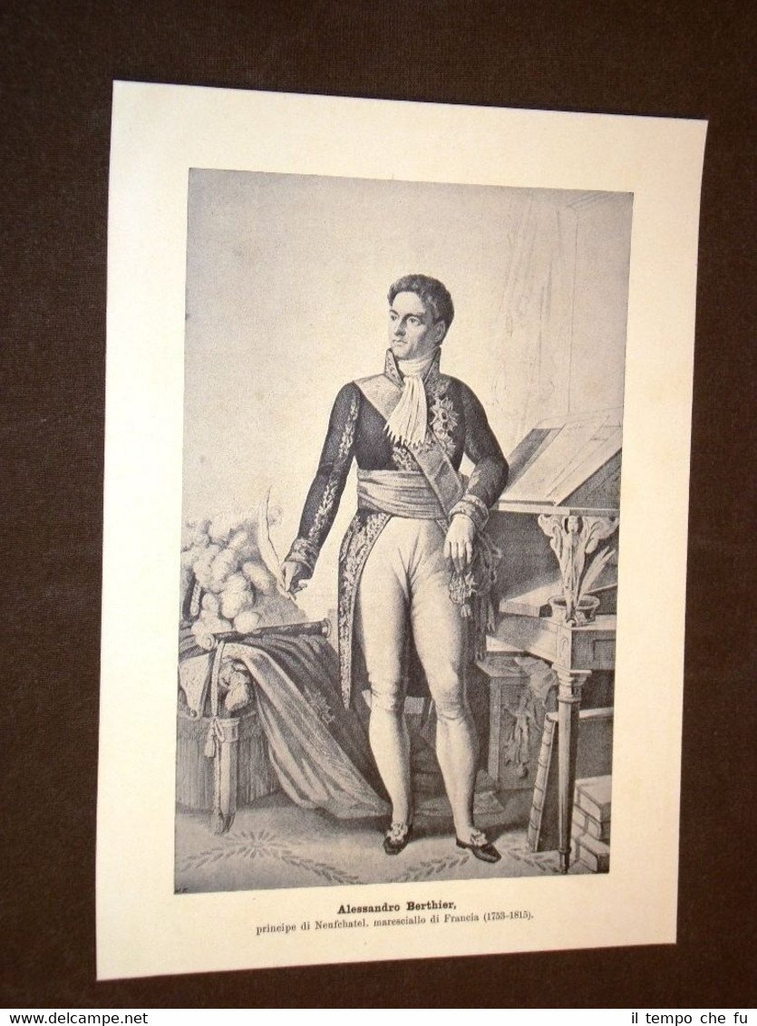 Louis Alexandre Berthier Versailles, 20 novembre 1753 – Parigi, 1 … | Immagine principale