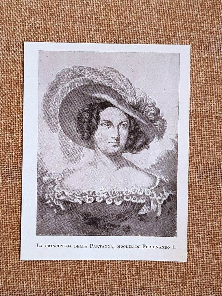 Lucia Migliaccio 1770 Siracusa - 1826 Napoli Duchessa Principessa Partanna | Immagine principale
