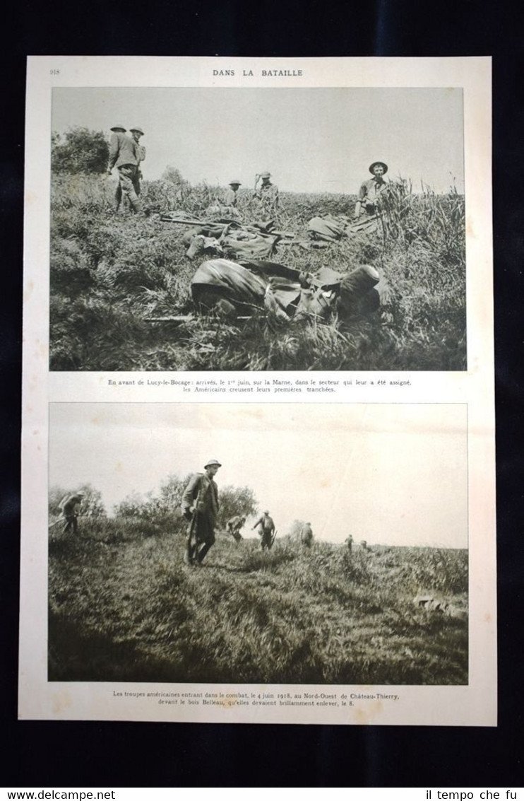 Lucy le Bocage Chateau Thierry Chasseurs d'Afrique WW1 Guerra 1914 … | Immagine principale