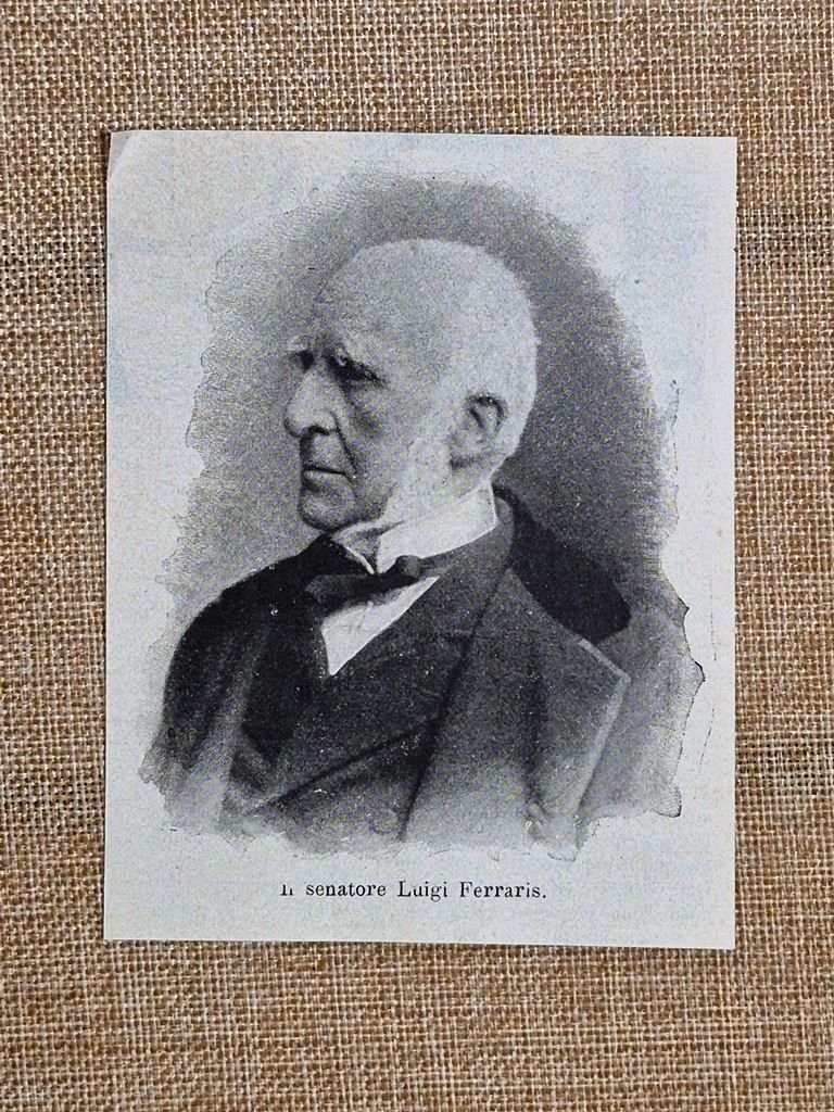 Luigi Ferraris 1813 Sostegno – 1900 Torino avvocato liberale senatore …