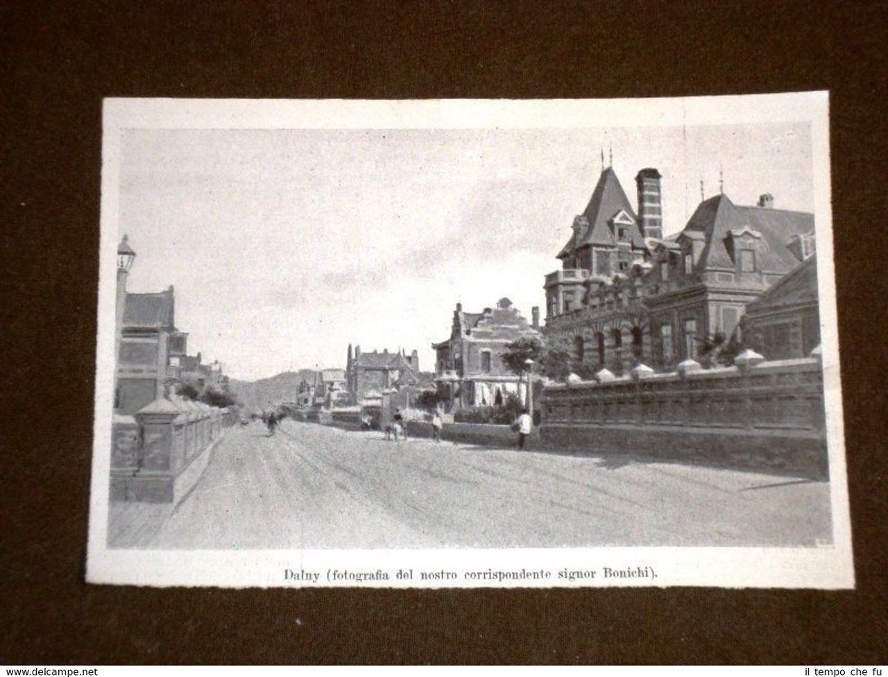 Lüshunkou o Lushun o Port Arthur nel 1904 Dalny Cina