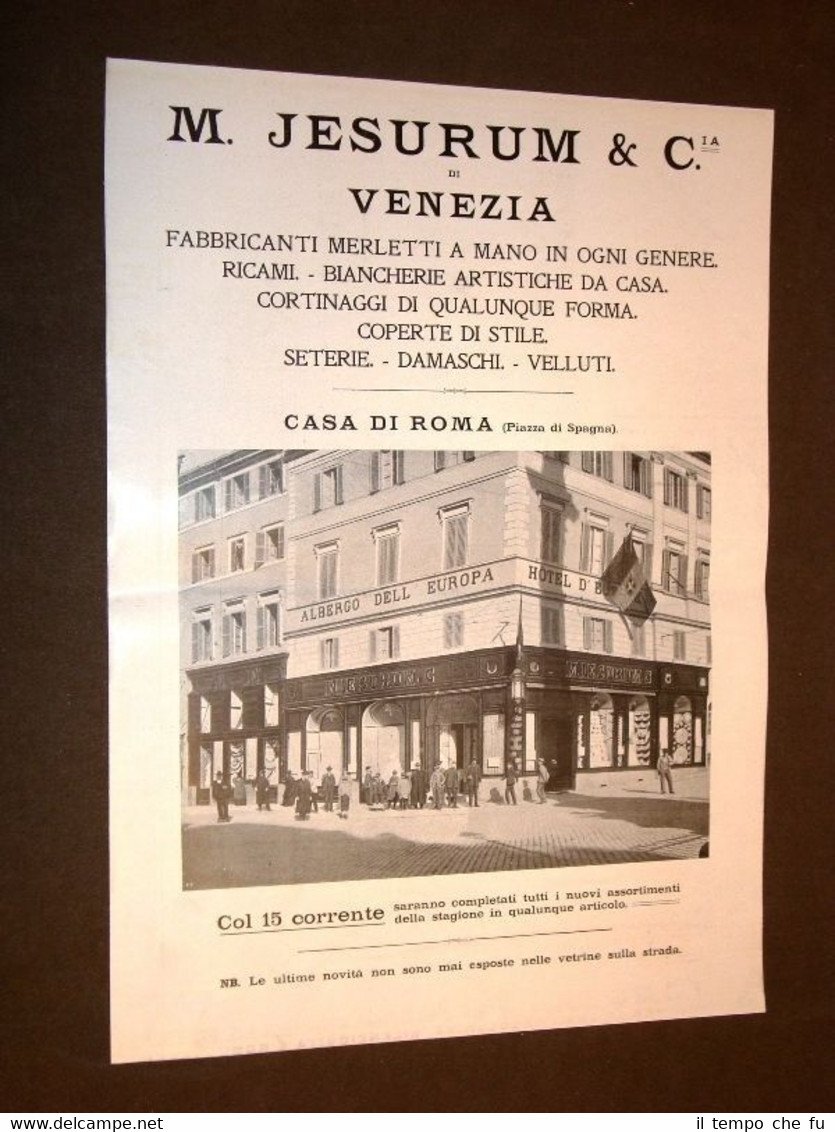 M.Jesurum & C. Casa di Roma + Milano Caffè birreria … | Immagine principale