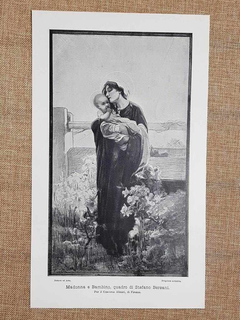Madonna e Bambino di Stefano Bersani Concorso Alinari di Firenze …